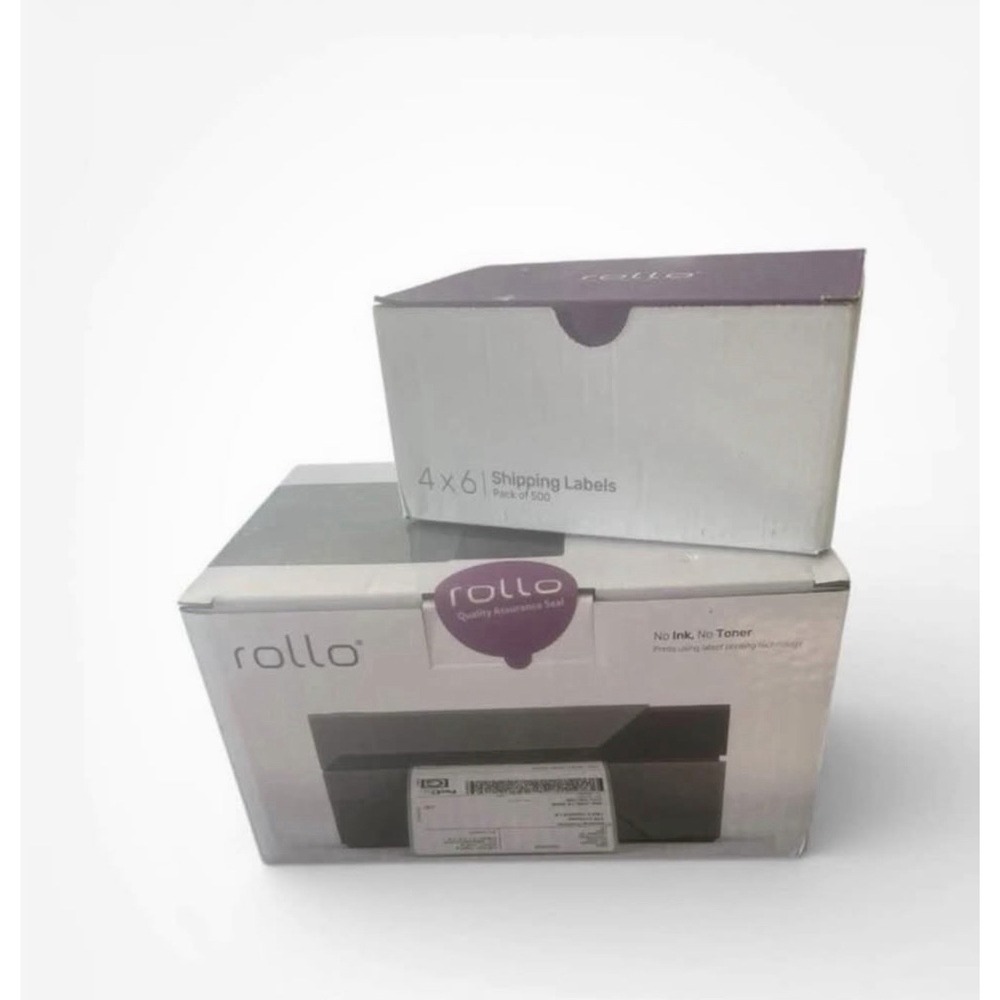Rollo USB Shipping Label Printer 4x6 Direct Thermal Label NEW OPEN BOX